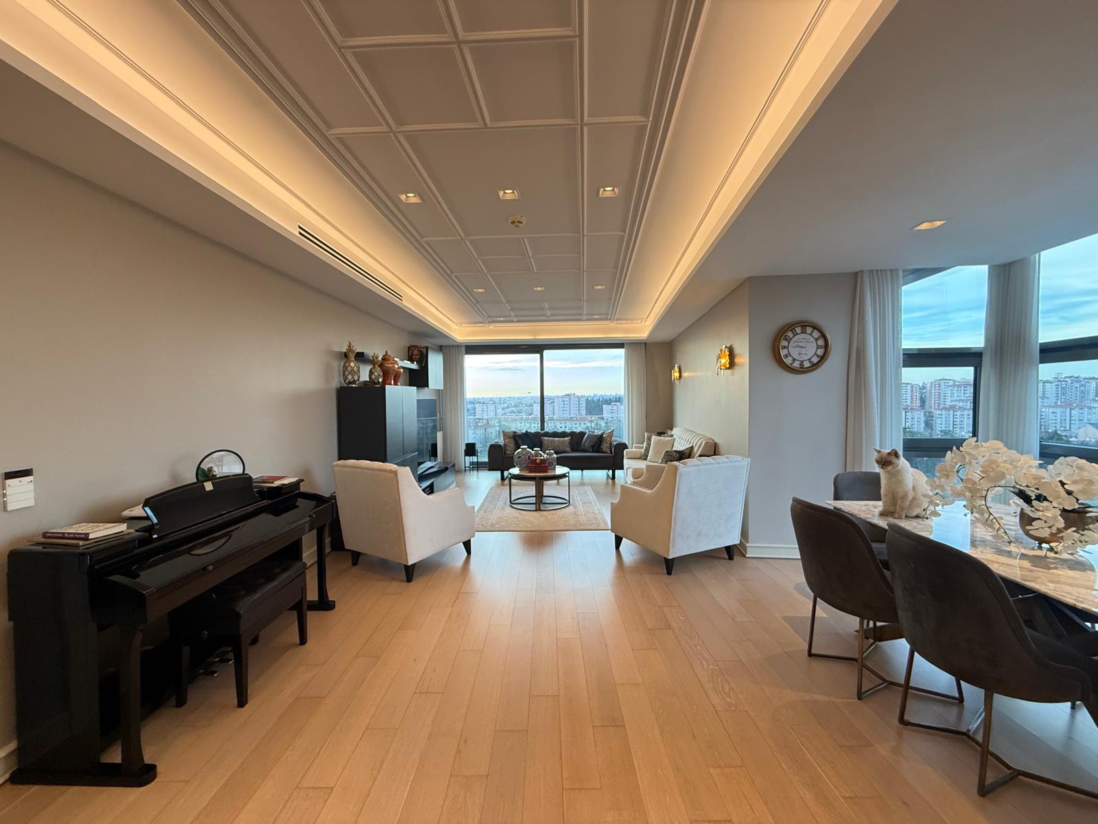 Elysıum Elit Koşuyolu Deniz Manzaralı 4,5+1 Satılık Lüks Daire