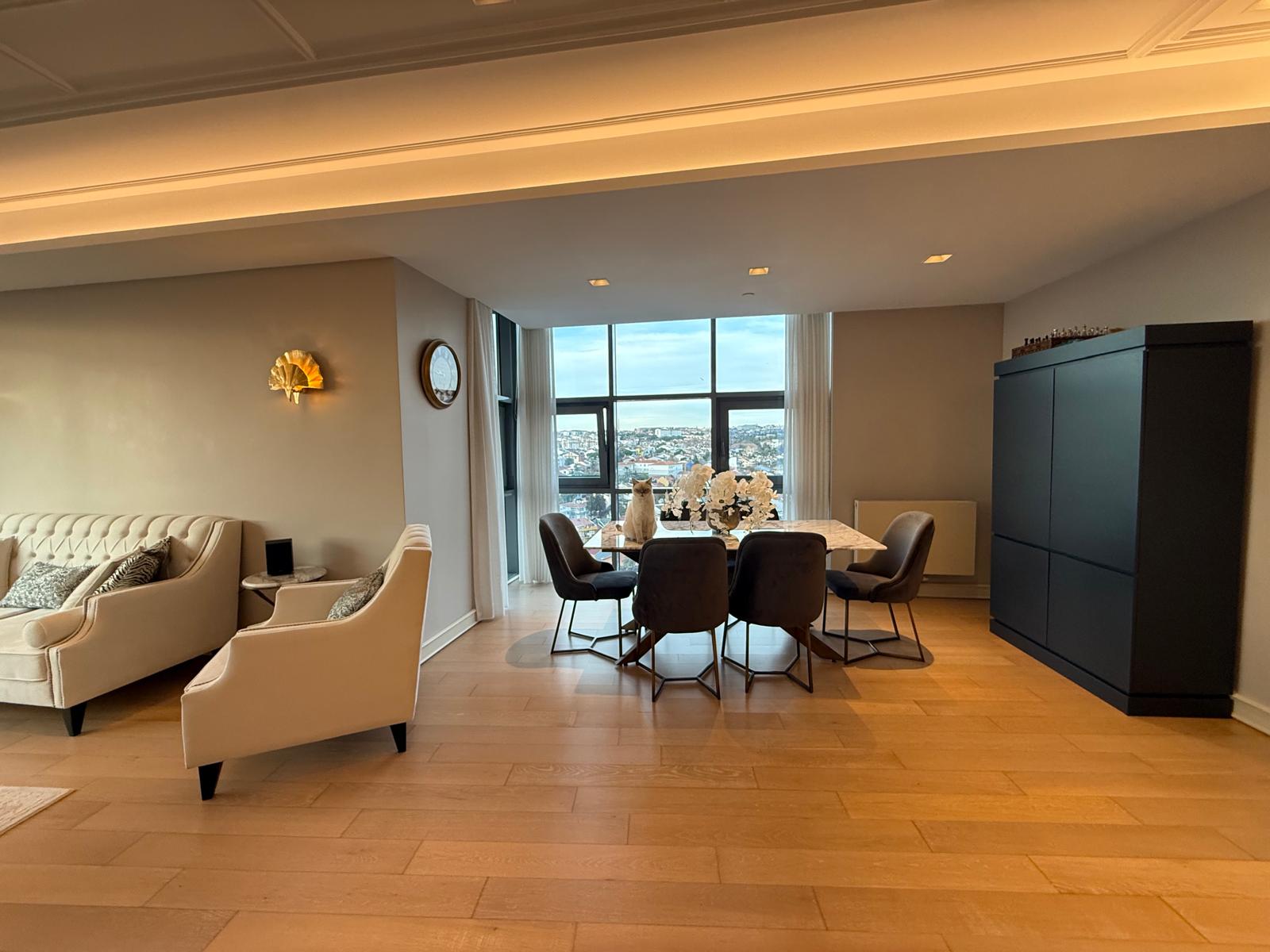 Elysıum Elit Koşuyolu Deniz Manzaralı 4,5+1 Satılık Lüks Daire