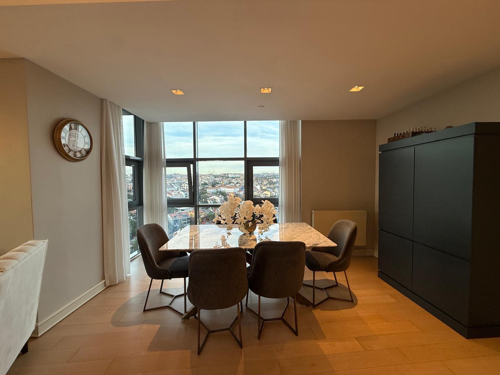 Elysıum Elit Koşuyolu Deniz Manzaralı 4,5+1 Satılık Lüks Daire