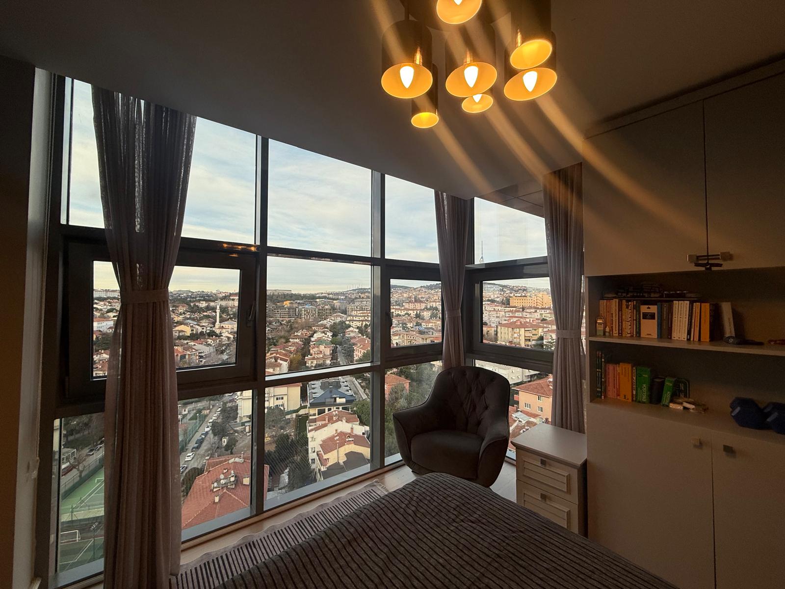 Elysıum Elit Koşuyolu Deniz Manzaralı 4,5+1 Satılık Lüks Daire